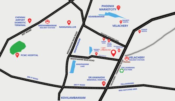  thiara-apartments Location Plan