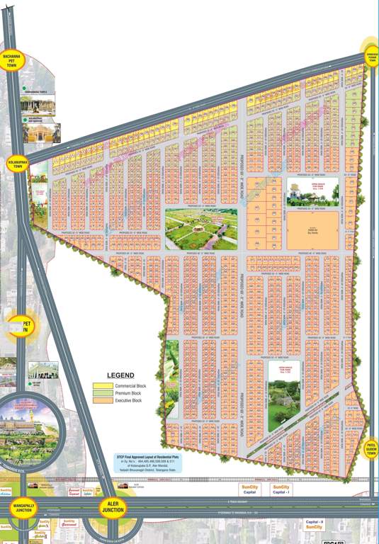  suncity opal Layout Plan
