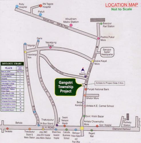  gangotri-township Location Plan