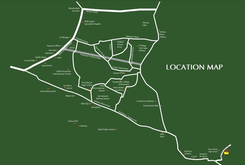  nature woods Location Plan