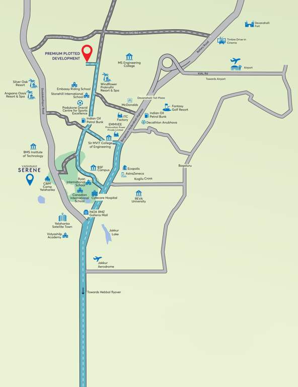  new launch Location Plan
