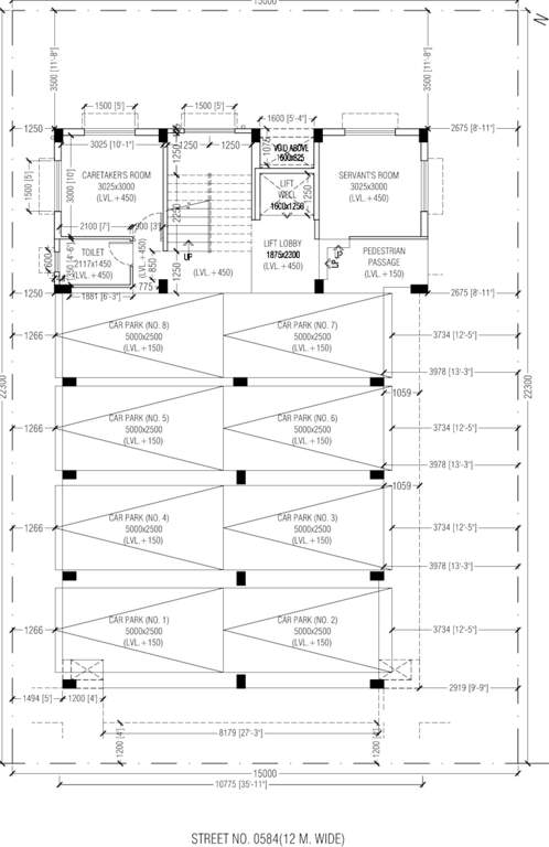  mira niketan chs Mira Niketan CHS Cluster Plan For Ground Floor