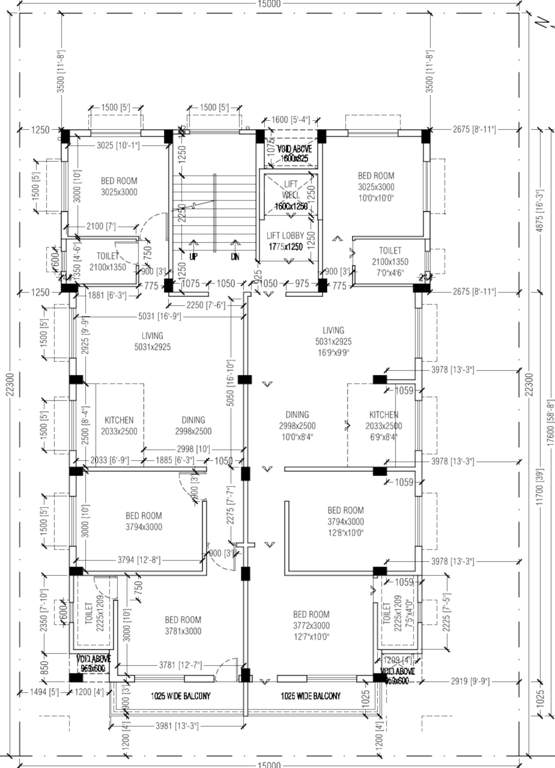  mira niketan chs Mira Niketan CHS Cluster Plan From 1st To 4th Floor