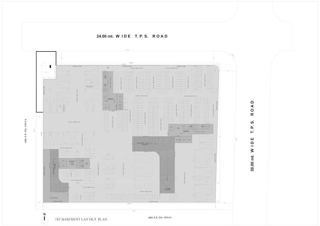  arastu Block C Cluster Plan For Basement 1 Floor