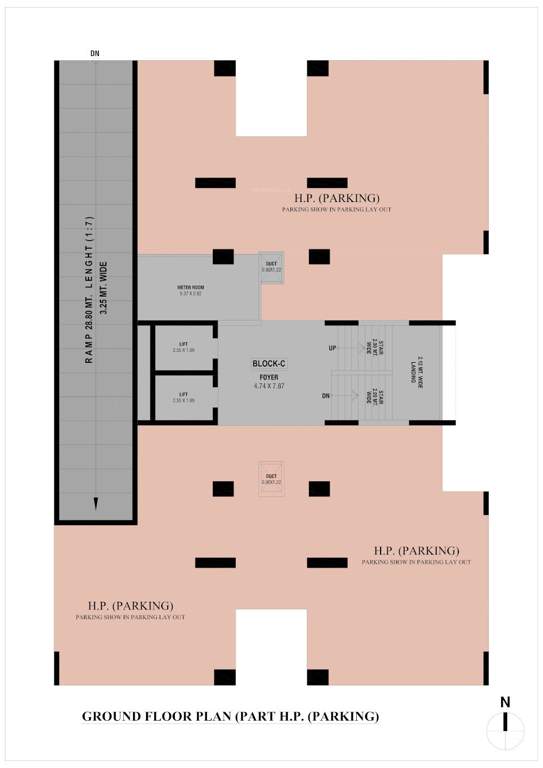  arastu Block C Cluster Plan For Ground Floor
