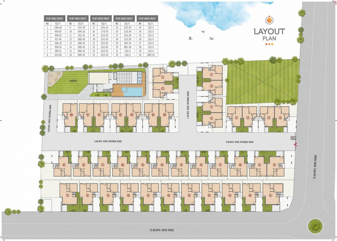 florence elegance Layout Plan