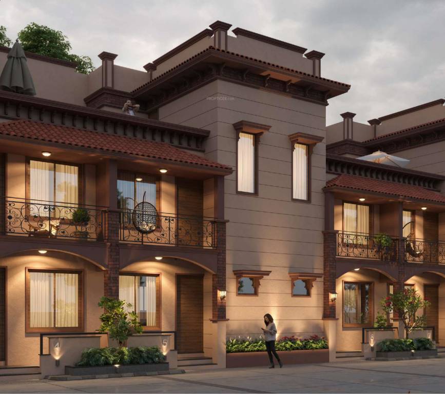  devi bunglows Elevation