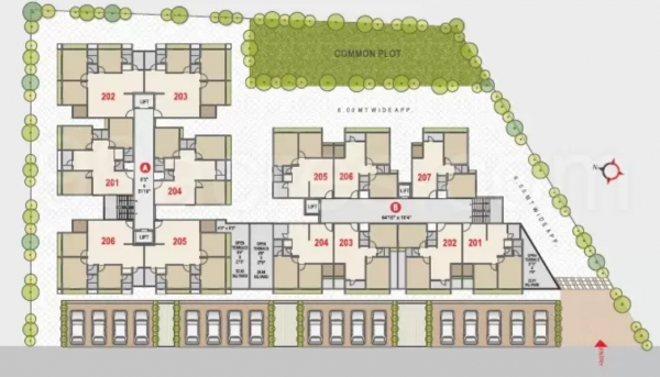  himshila-sky Block A Cluster Plan