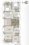  pragati-residency Pragati Residency Cluster Plan from 1st to 5th Floor