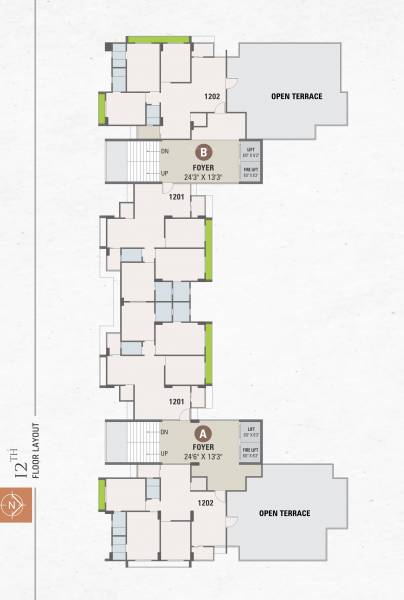  shubh-green Block A Cluster Plan