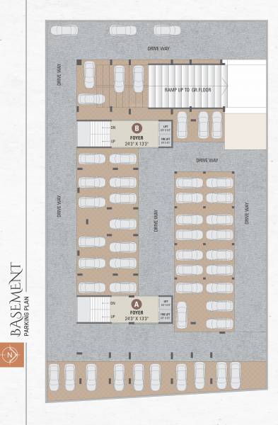  shubh-green Block B Cluster Plan