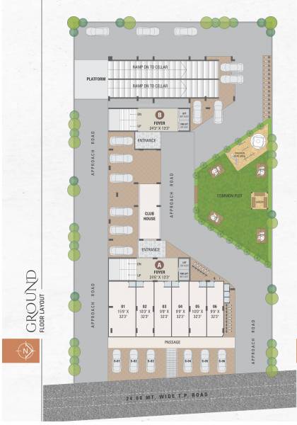  shubh-green Layout Plan