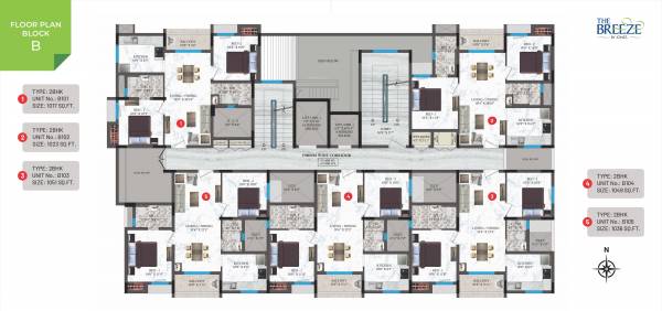  the-breeze Block B Cluster Plan