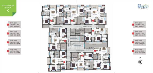  the-breeze Block C Cluster Plan