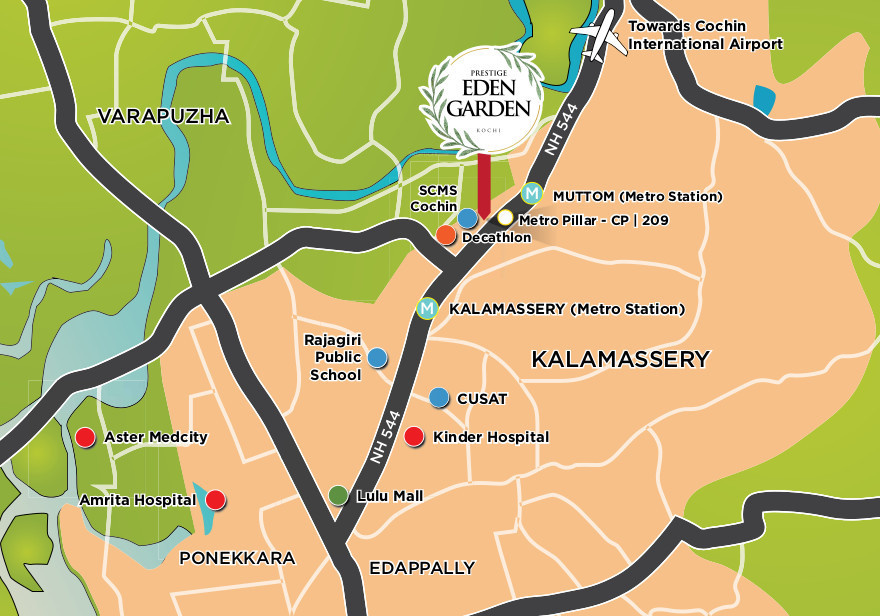  eden gardens Location Plan