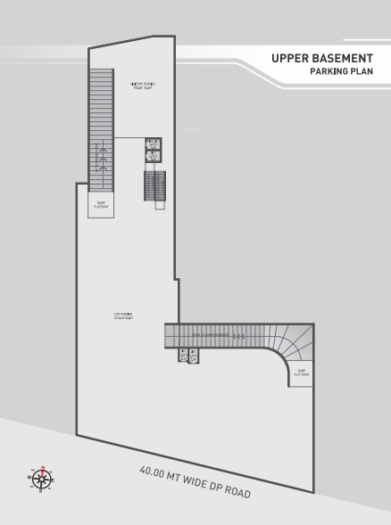 Block B Cluster Plan for Upper Basement park-platinum Block B Cluster Plan for Upper Basement