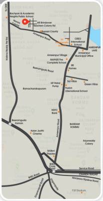  bala-anurag-residency Location Plan