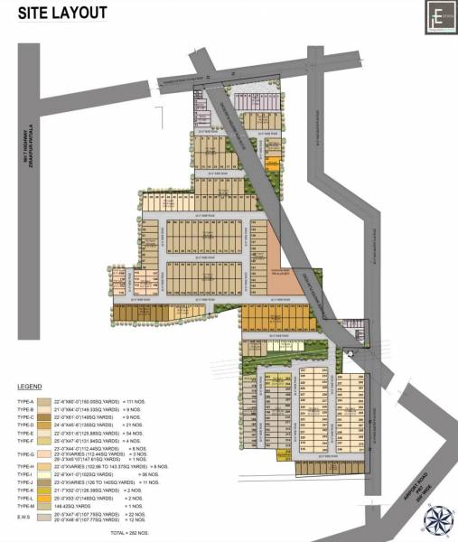  plots-in-zirakpur Layout Plan