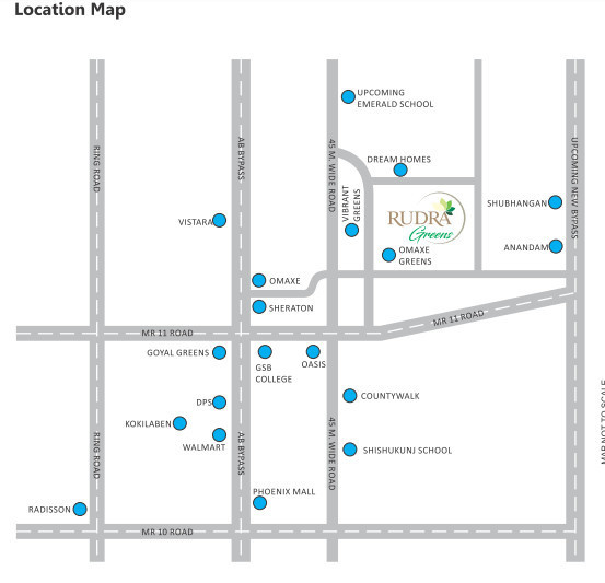  greens Location Plan