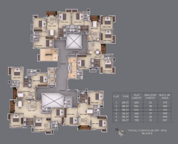  parkwoods-estate-phase-ii Block E Cluster Plan