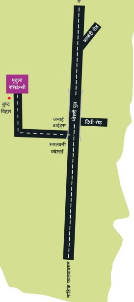  mrudula residency Location Plan