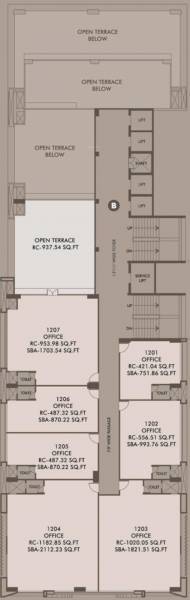  aspire-ii Block B Cluster Plan For 12th Floor