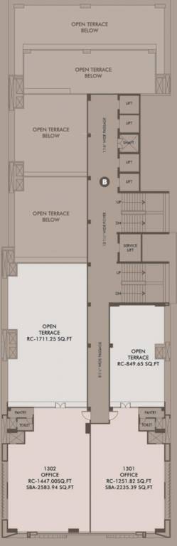  aspire ii Block B Cluster Plan For 13th Floor