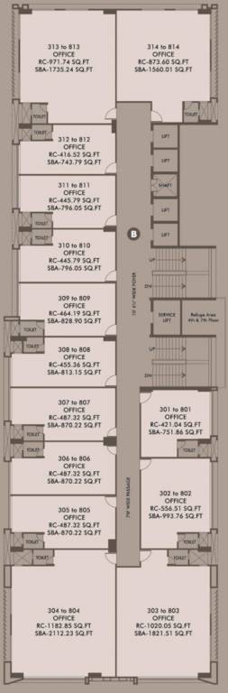  aspire ii Block B Cluster Plan For Typical