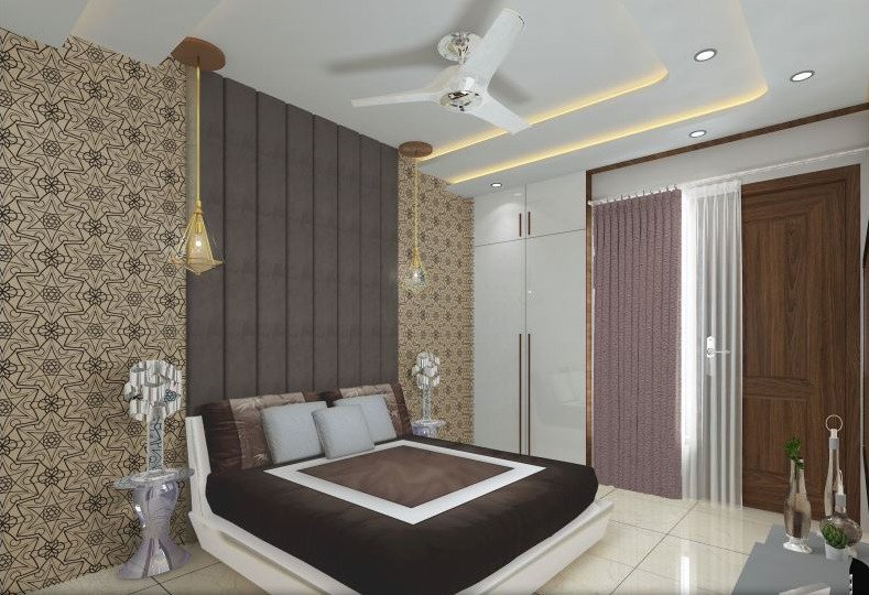 ultra luxurious 3 bhk builder floor Bedroom