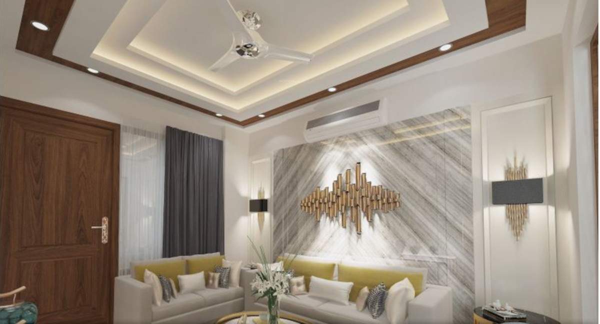 ultra luxurious 3 bhk builder floor Living Area