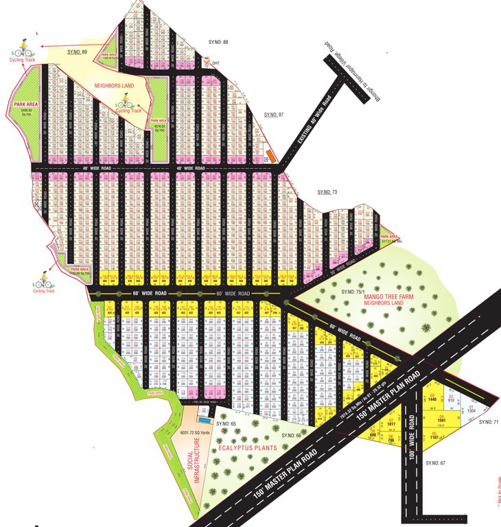  venus grand city Layout Plan