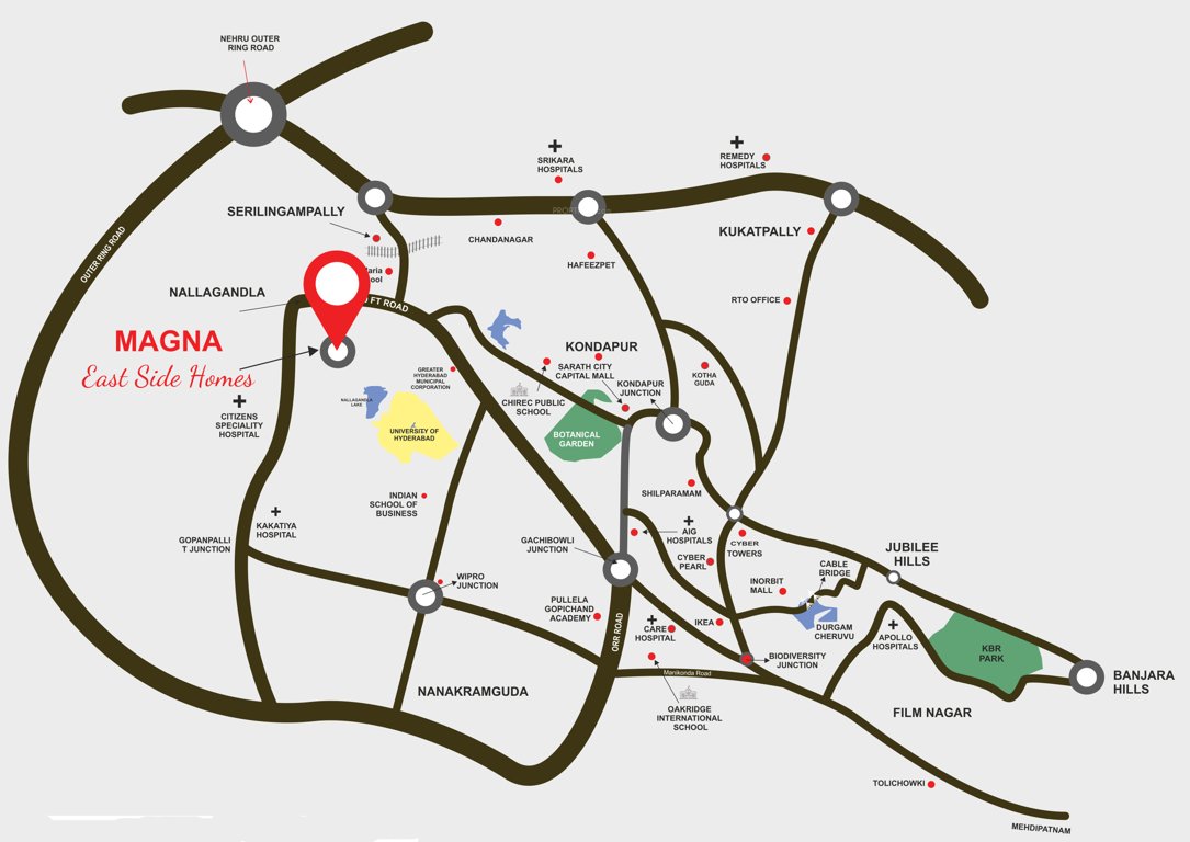  east side Location Plan