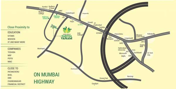  rrr-harithavanam-phase-2 Location Plan