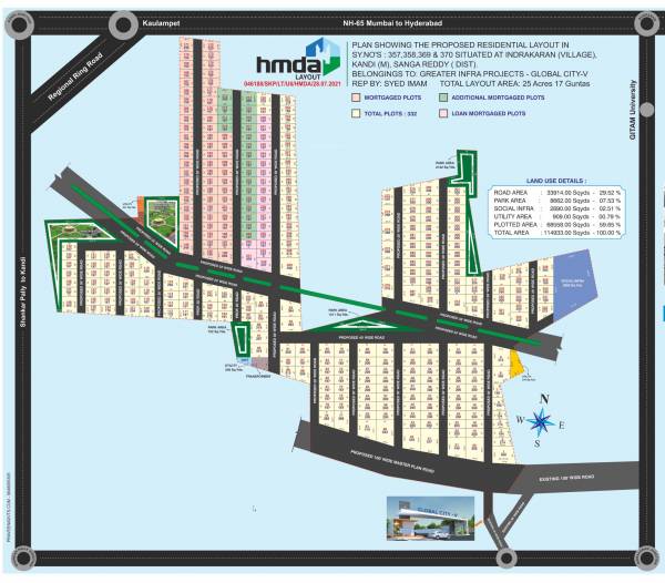  global-city-v Layout Plan