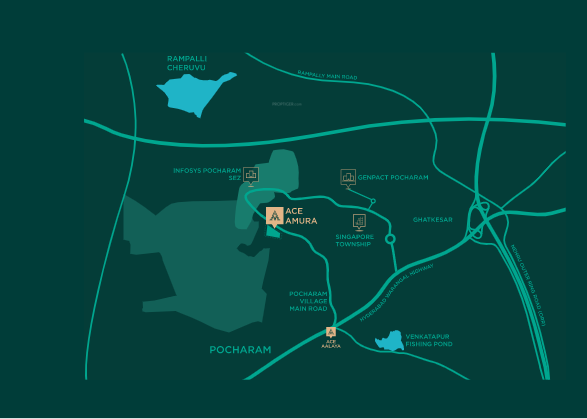  ace-amura Location Plan