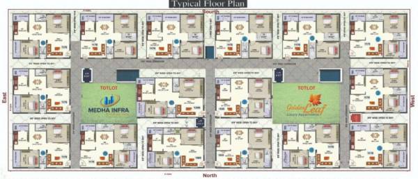  golden-leaf Golden Lea Typical Cluster Plan
