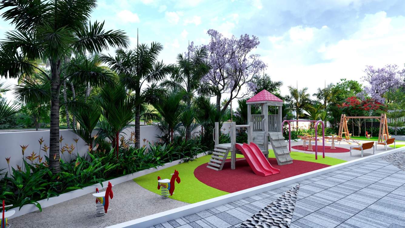  exotica begonia Children's play area