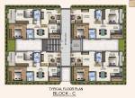 Block C Cluster Plan For Typical Floor shoolin-city Block C Cluster Plan For Typical Floor