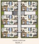 Block F Cluster Plan For Typical Floor shoolin-city Block F Cluster Plan For Typical Floor