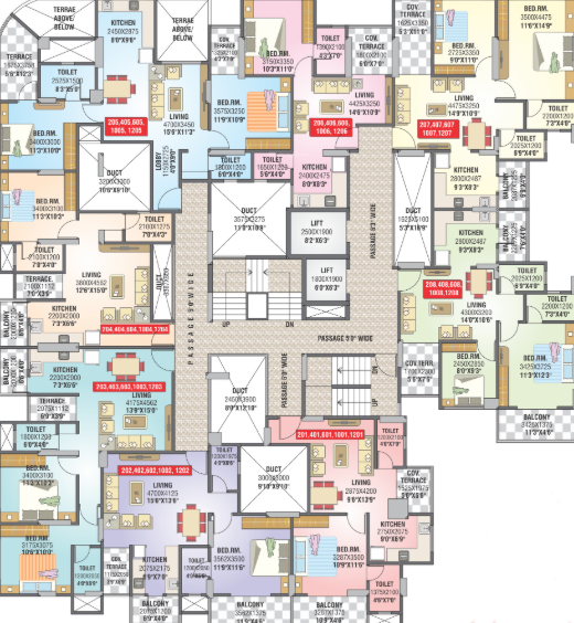  haardhik-impulse-heights Wing A Cluster Plan
