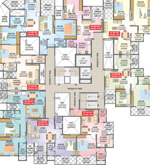  haardhik-impulse-heights Wing B Cluster Plan