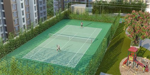  riviera-phase-1 Badminton Court