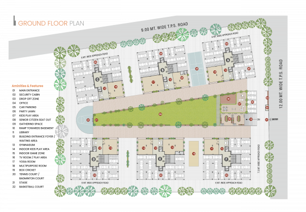  sky Block C Cluster Plan