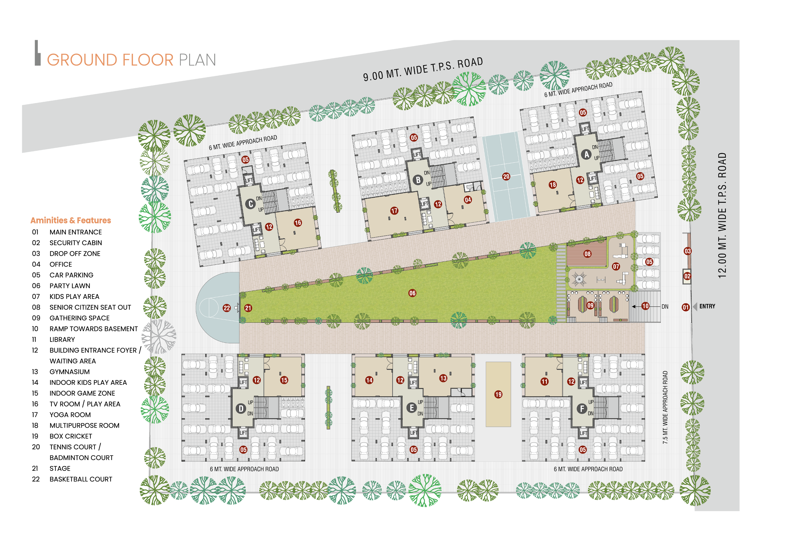  sky Block C Cluster Plan