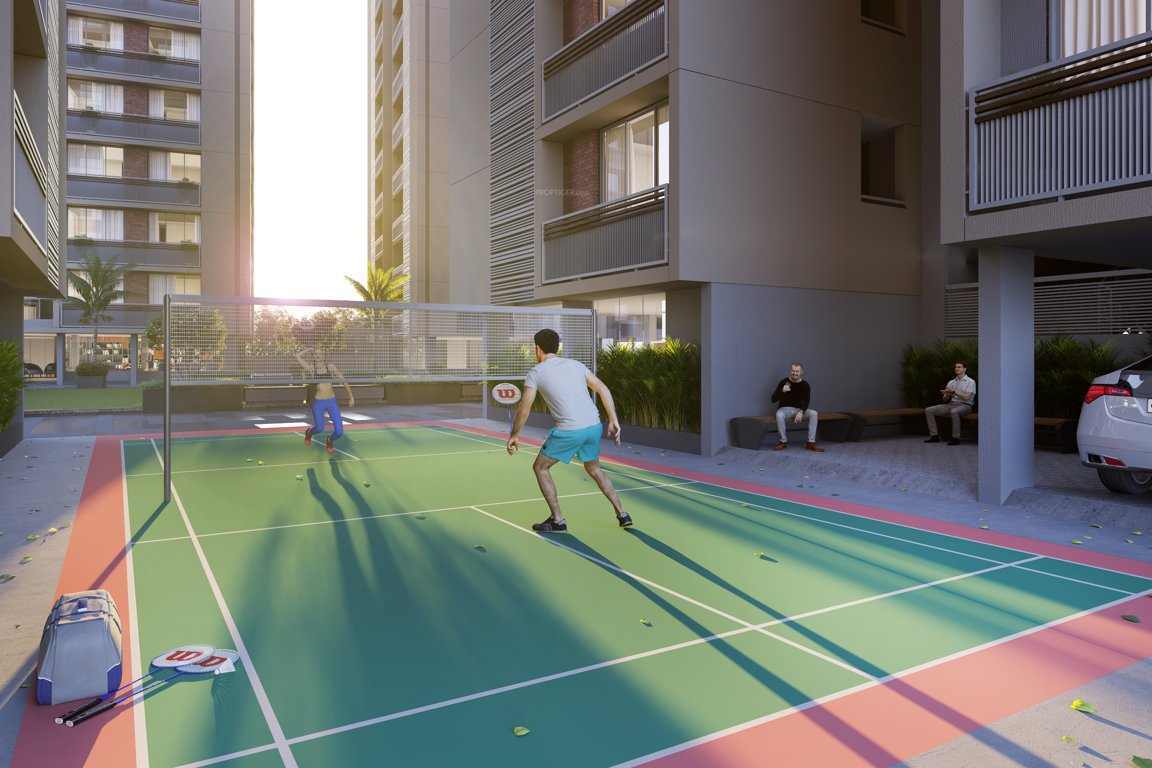  sky Badminton Court