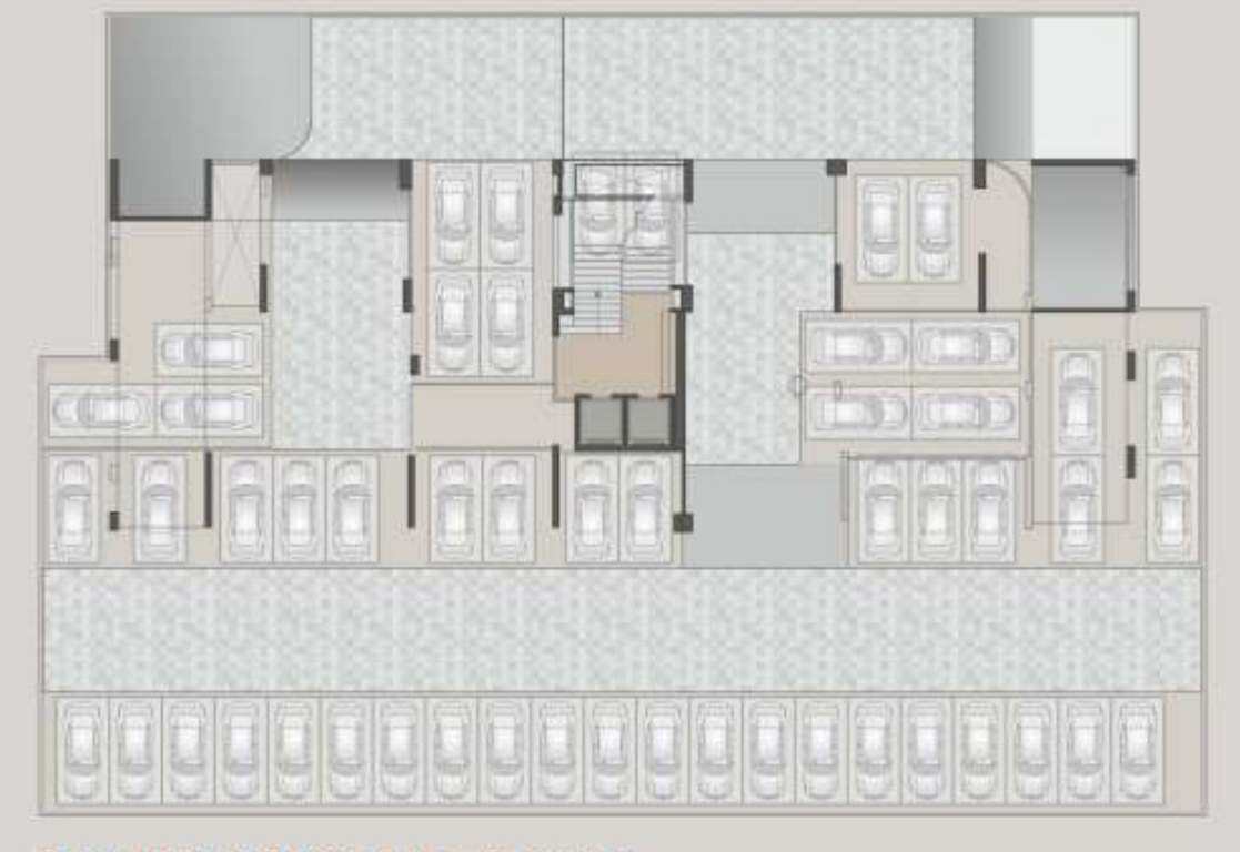  heights Block A  Basement Cluster Plan