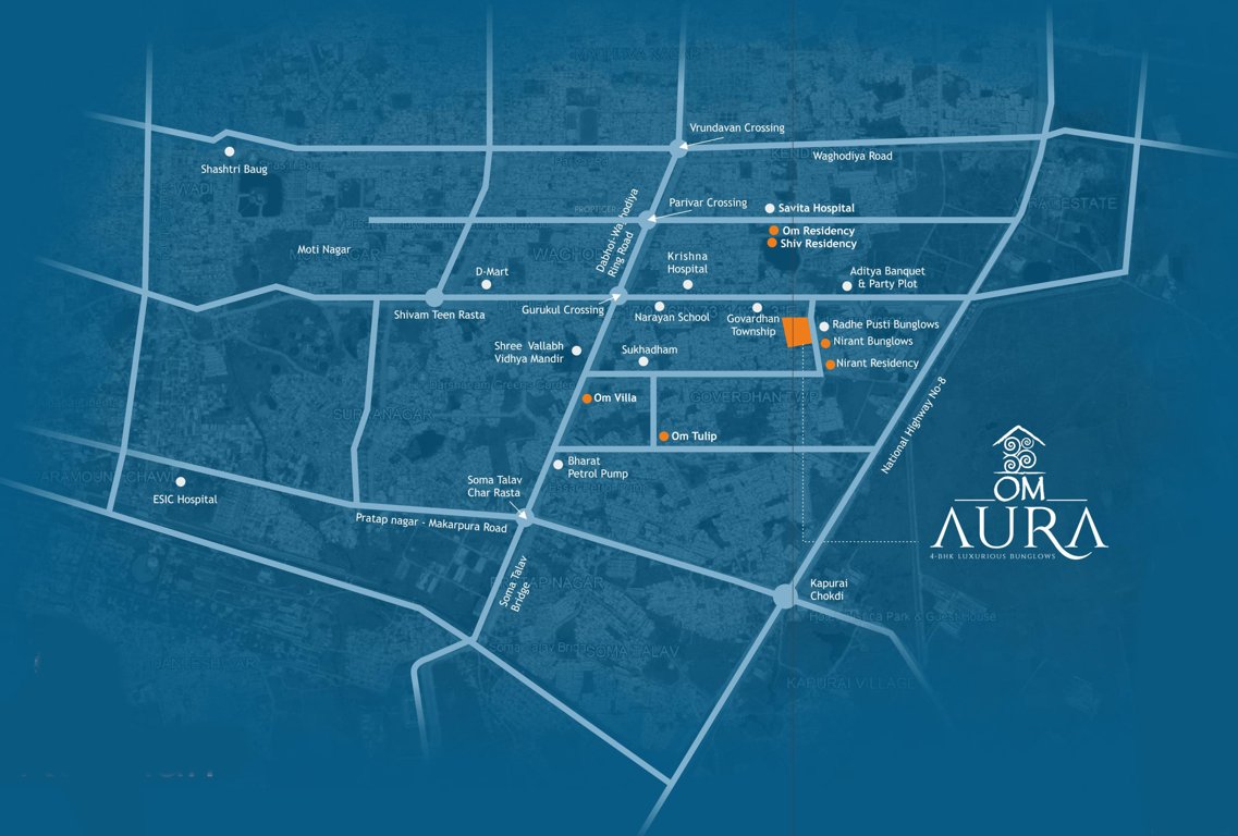  om aura Location Plan
