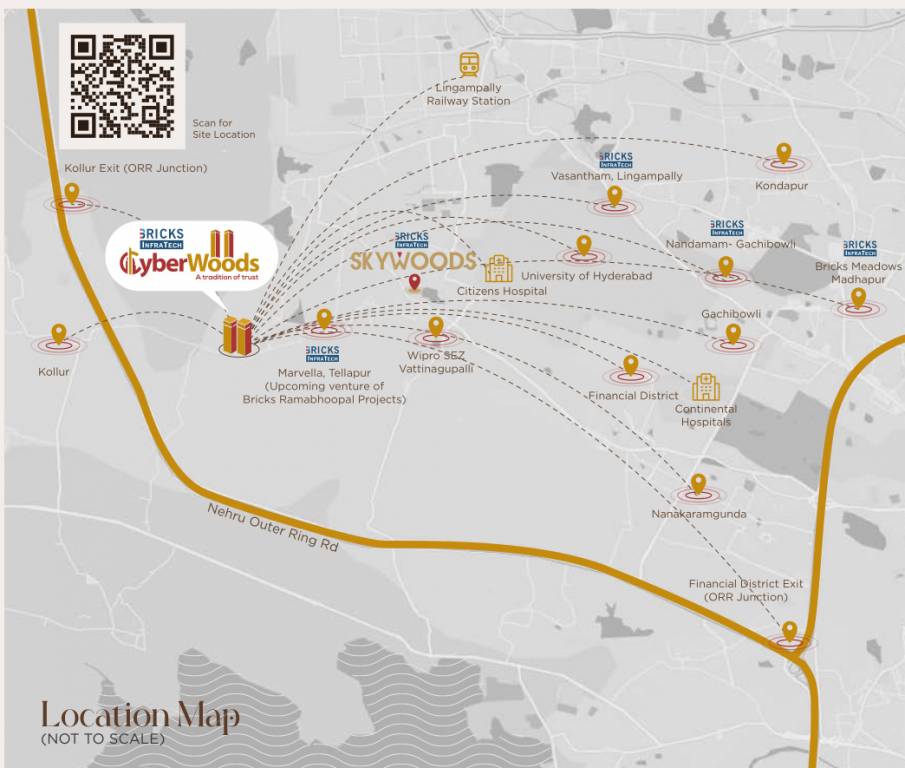 cyberwoods Location Plan