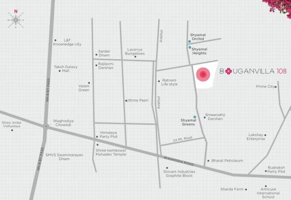 Location Plan bouganvilla-108 Location Plan
