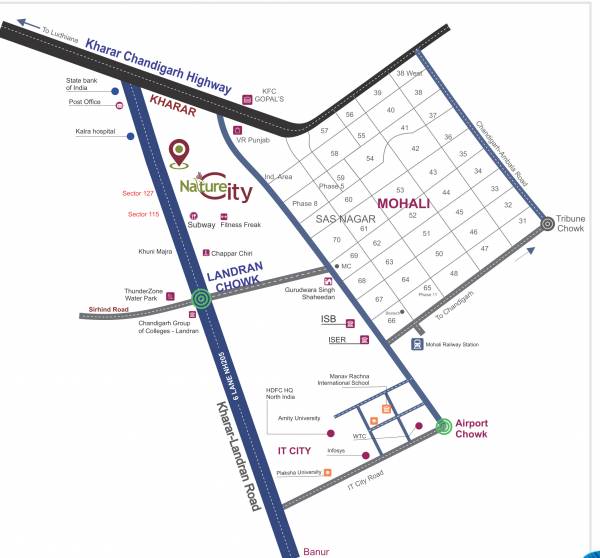  nature-city Location Plan